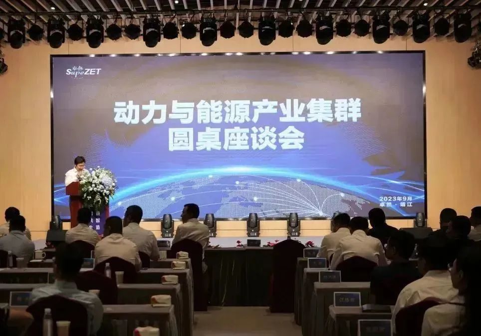 新能源 新动力 新未来|壹定发股份“动力与能源产业集群”圆桌座谈会顺利召开